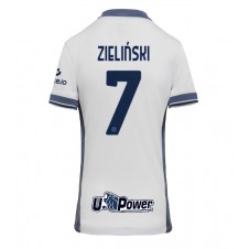 Inter Milan Piotr Zielinski #7 Bortedrakt Kvinner 2024-25 Kortermet